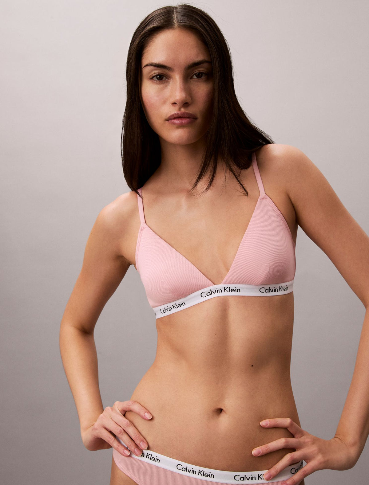 Carousel Rib Lightly Lined Triangle Bra - Calvin Klein Underwear