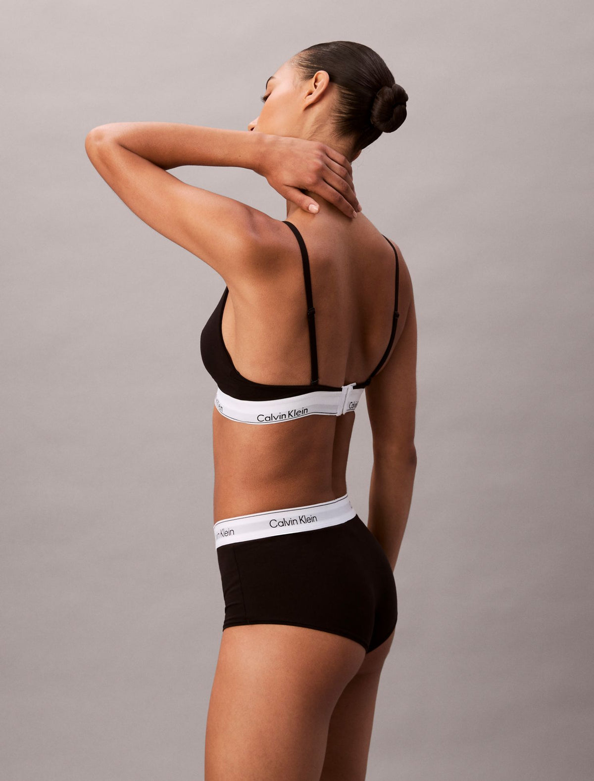 Icon Cotton Modal Post Surgery Lightly Lined Triangle Bralette - Calvin Klein Underwear