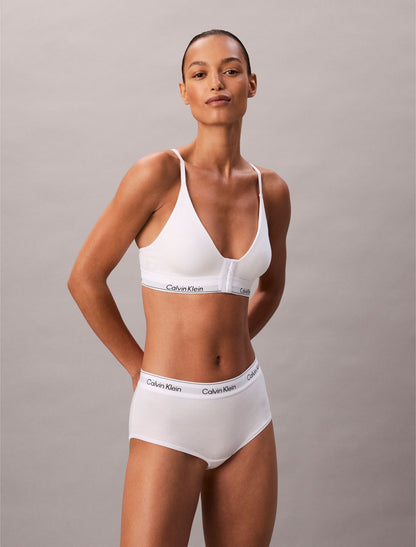 Icon Cotton Modal Post Surgery Lightly Lined Triangle Bralette - Calvin Klein Underwear