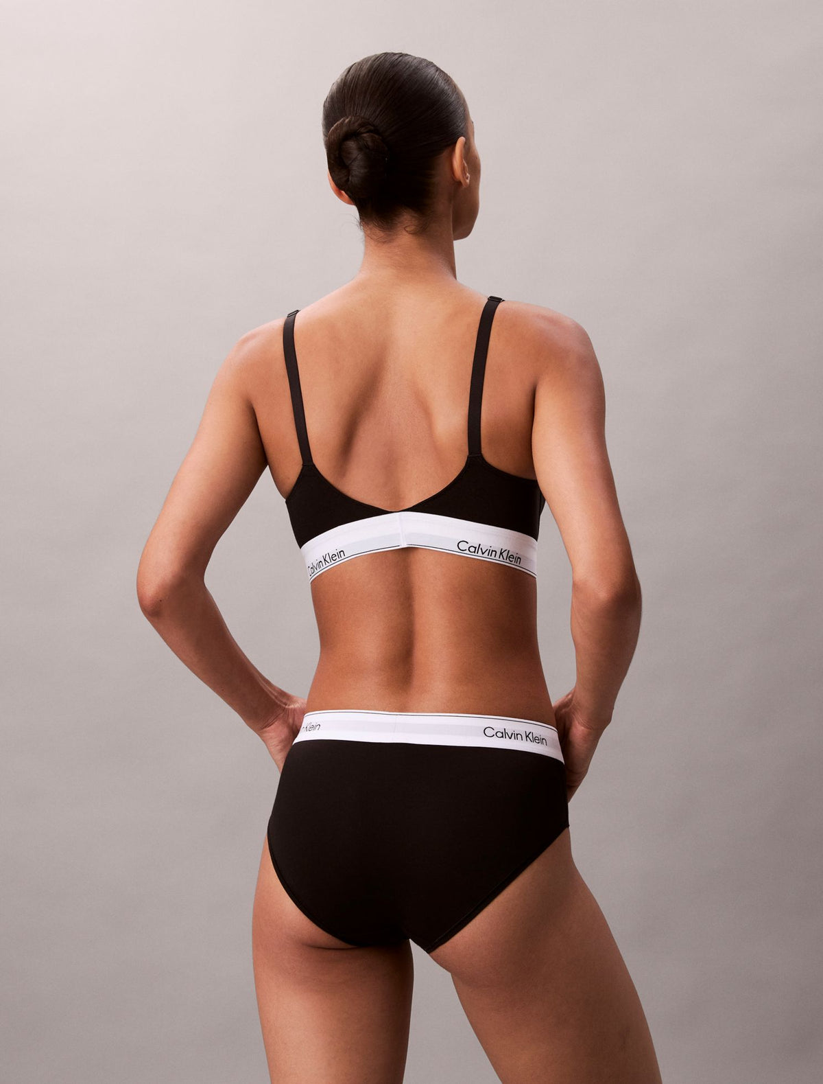 Icon Cotton Modal Maternity Lightly Lined Triangle Bralette - Calvin Klein Underwear