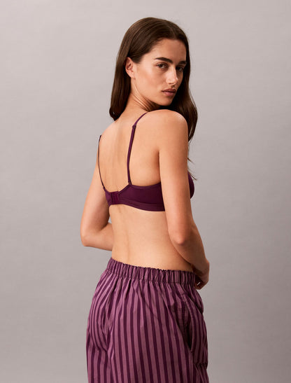 Form to Body Lightly Lined Triangle Bralette - Calvin Klein Underwear