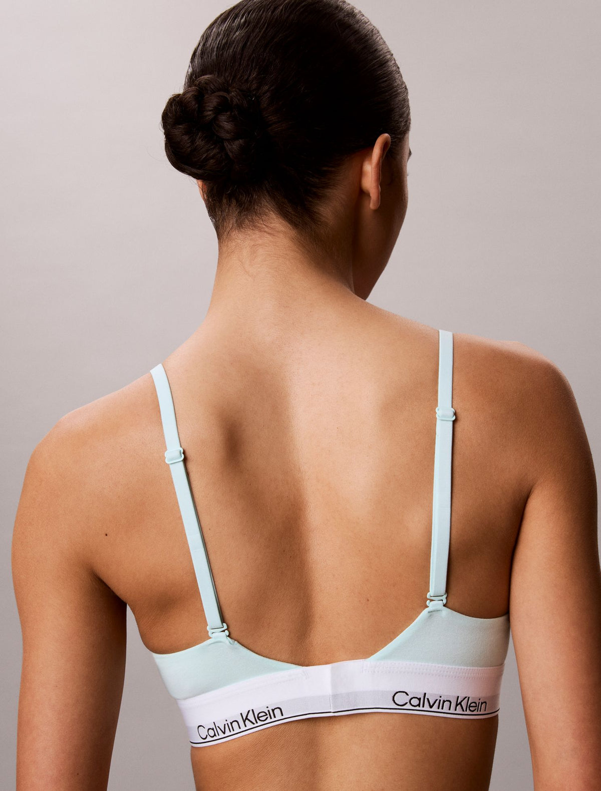 Icon Cotton Modal Lightly Lined Triangle Bralette - Calvin Klein Underwear