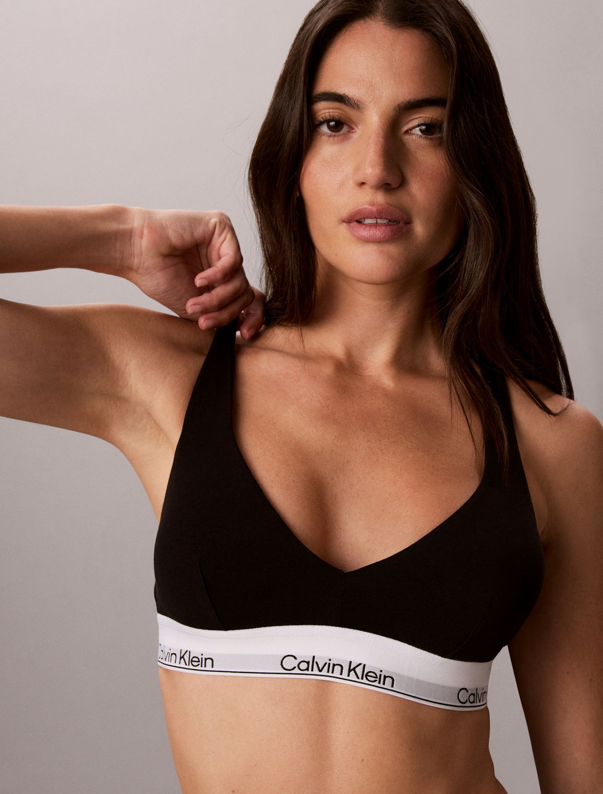 Icon Cotton Modal Push Up Triangle Bra - Calvin Klein Underwear
