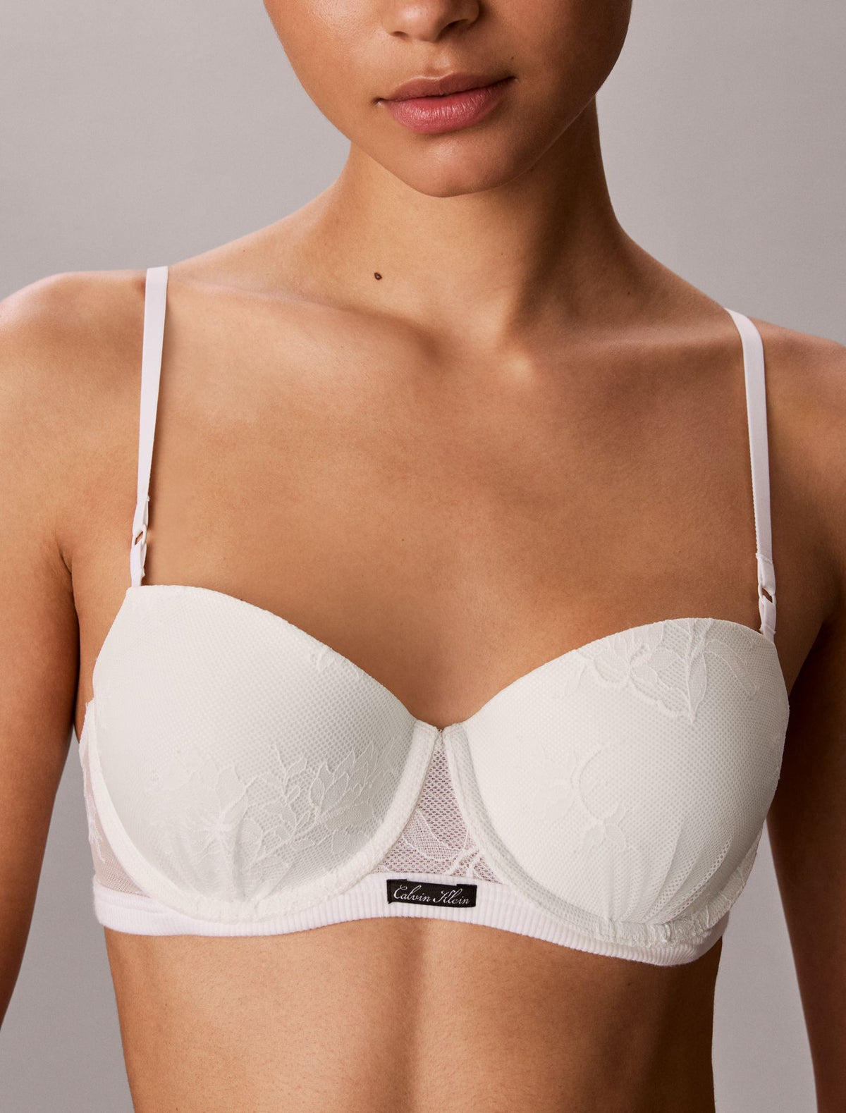 Icon Stretch Lace Push Up Balconette - Calvin Klein Underwear