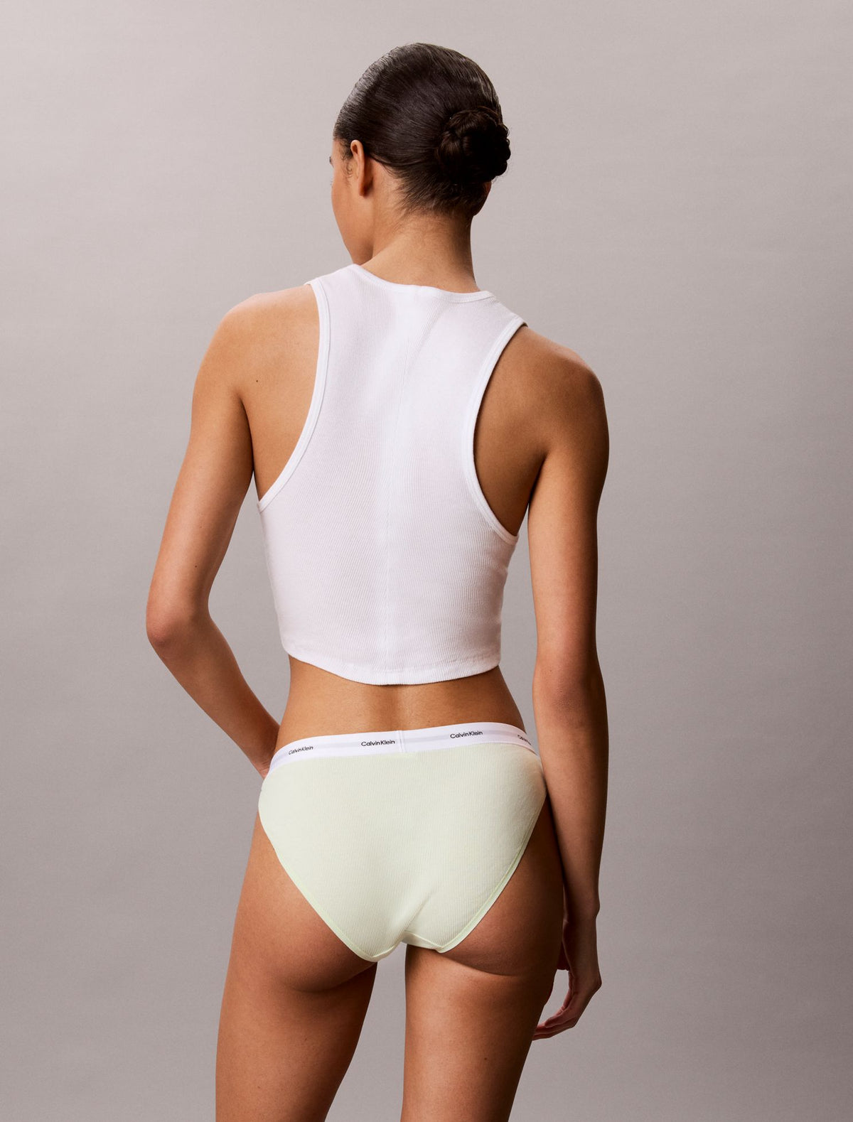 Cotton Stretch Rib 3-Pack String Bikini - Calvin Klein Underwear