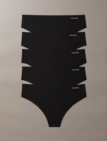 Invisibles Microfiber Stretch 5-Pack Thong - Calvin Klein Underwear