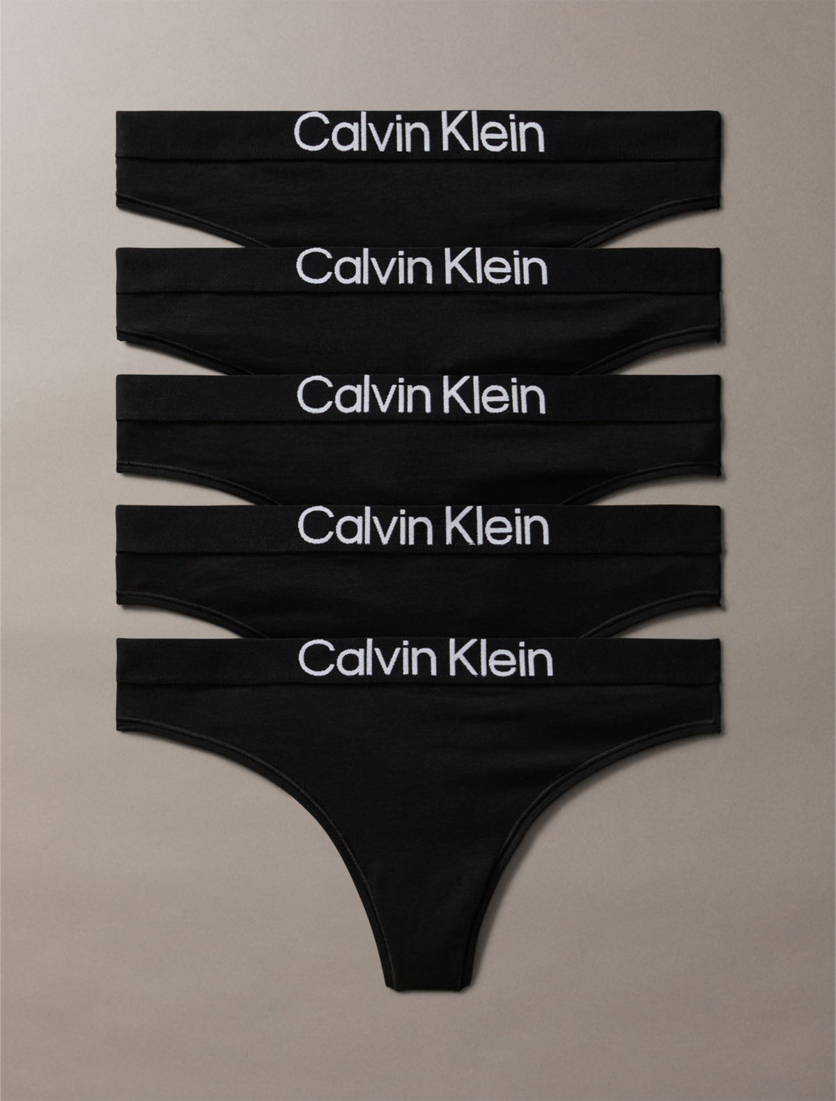 Maximum Cotton 5-Pack Thong - Calvin Klein Underwear
