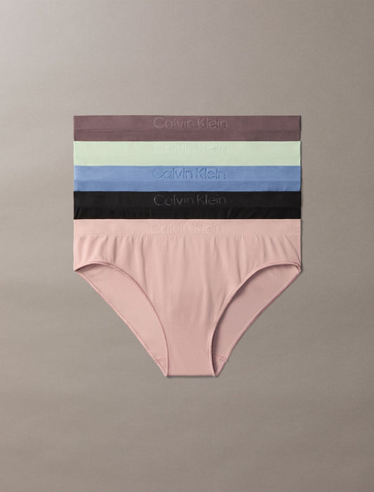 Bonded Flex Seamless 5-Pack Mixed Bikini Brief - Calvin Klein Underwear