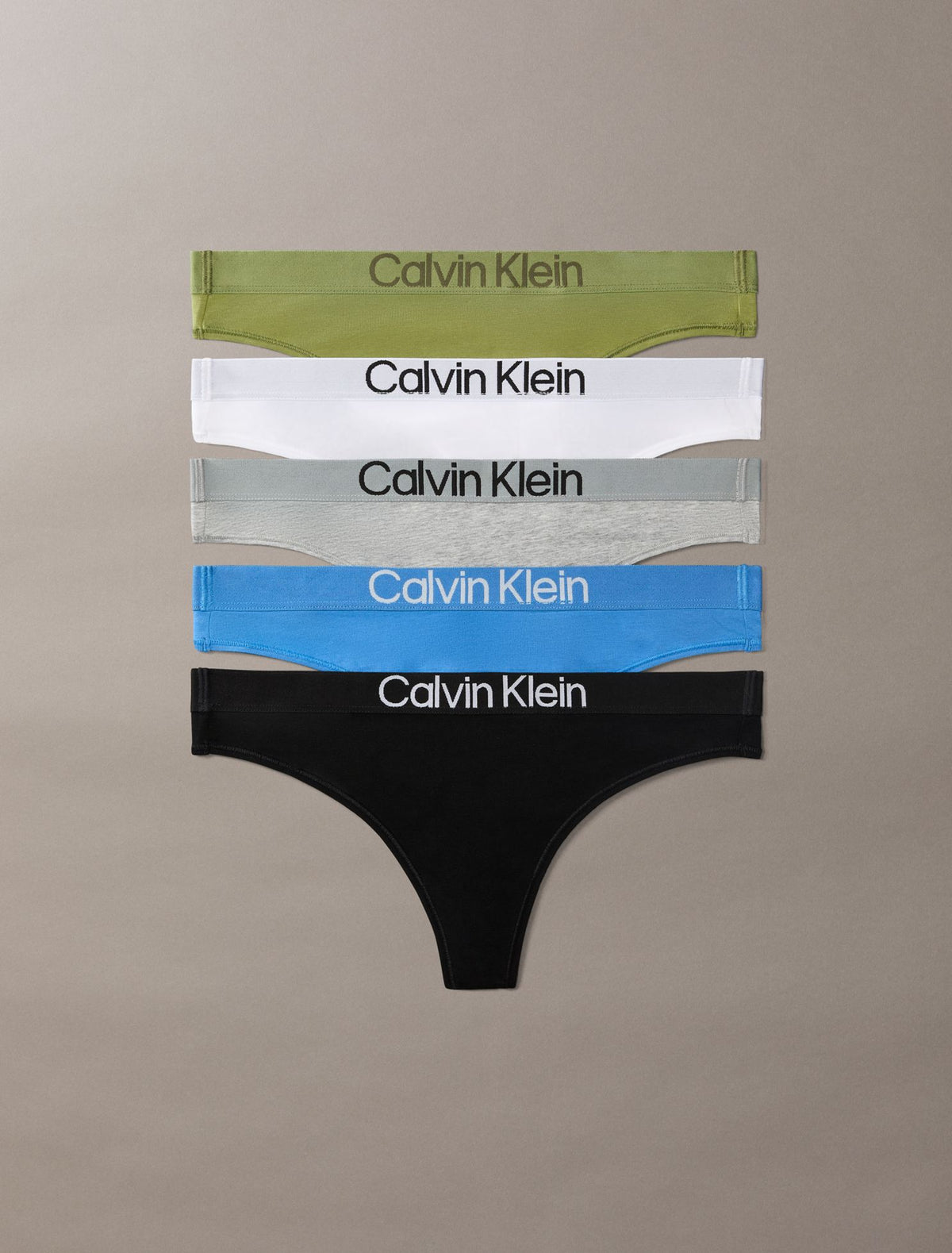 Maximum Cotton 5-Pack Thong - Calvin Klein Underwear