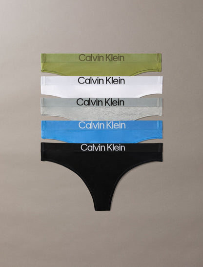 Maximum Cotton 5-Pack Thong - Calvin Klein Underwear