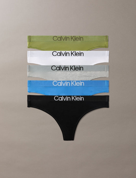 Maximum Cotton 5-Pack Thong - Calvin Klein Underwear