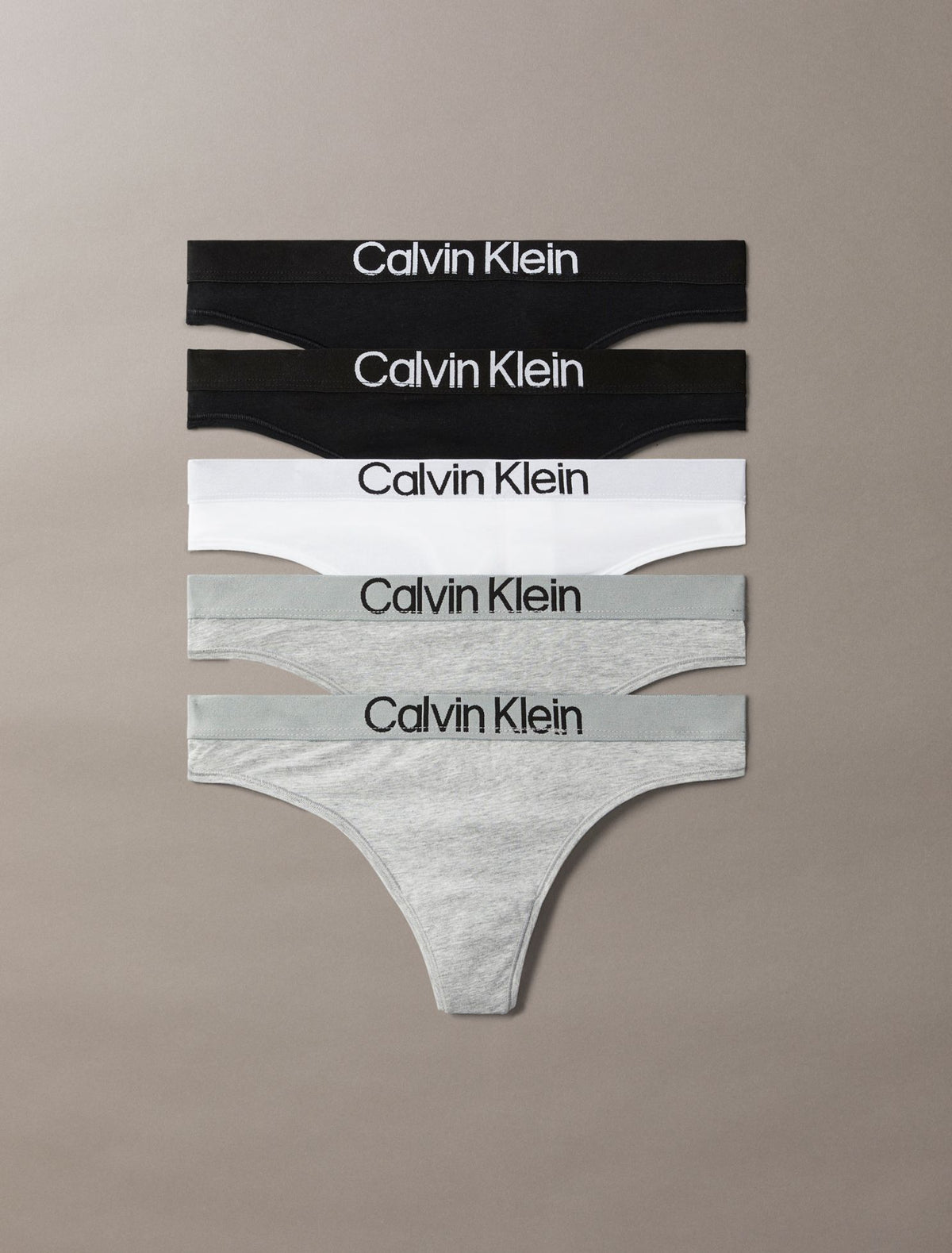 Maximum Cotton 5-Pack Thong - Calvin Klein Underwear