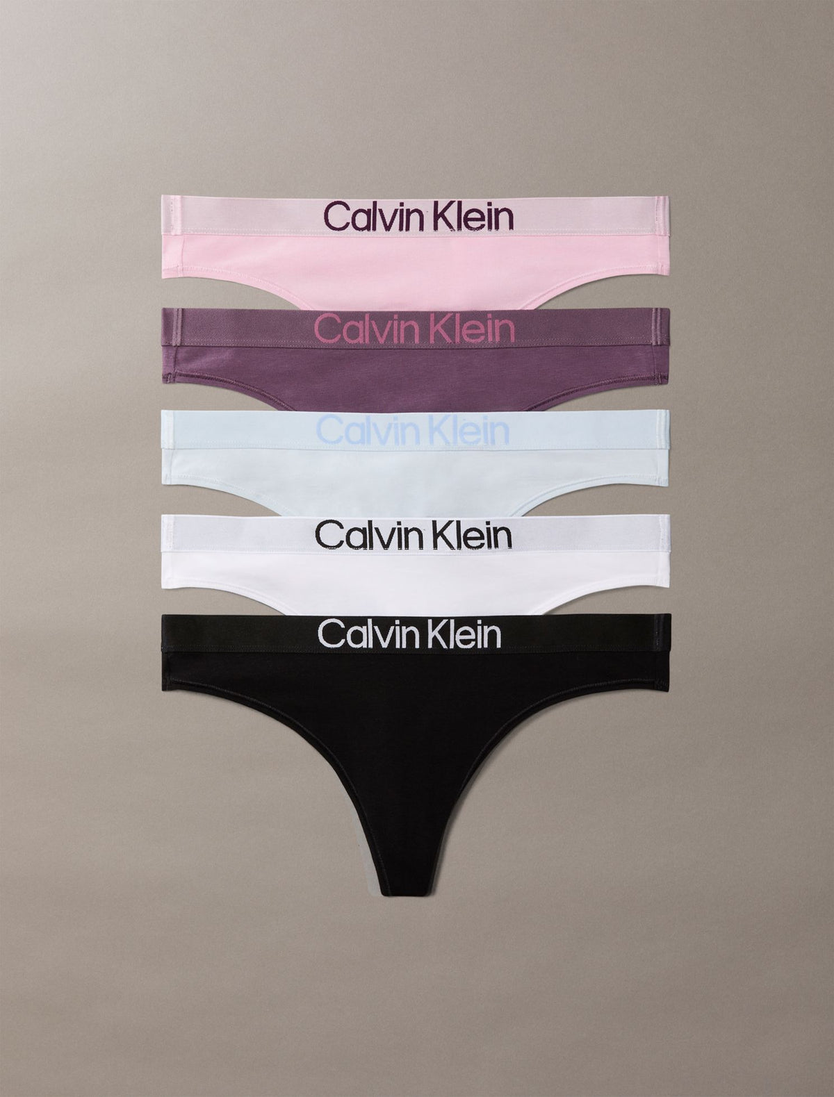 Maximum Cotton 5-Pack Thong - Calvin Klein Underwear