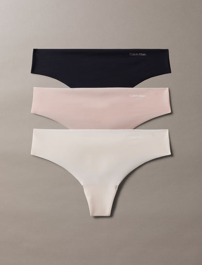 Invisibles 3-Pack Thong - Calvin Klein Underwear