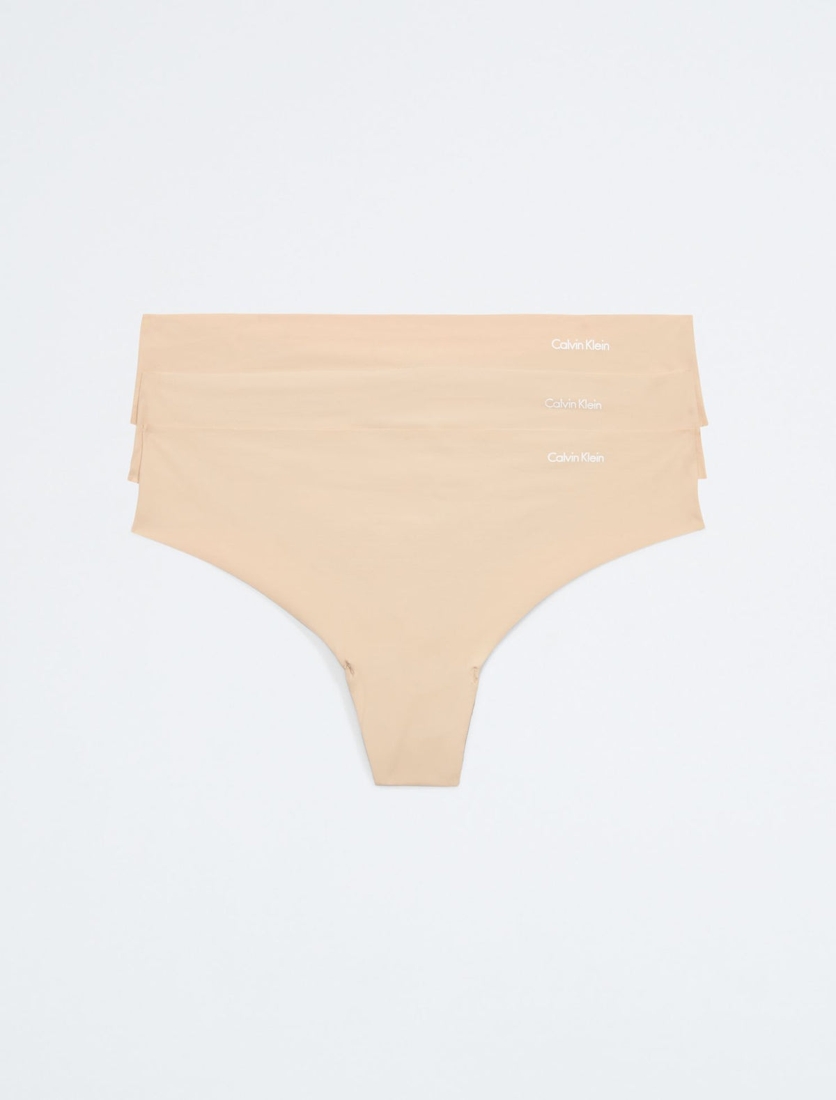 Invisibles 3-Pack Thong - Calvin Klein Underwear