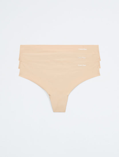 Invisibles 3-Pack Thong - Calvin Klein Underwear