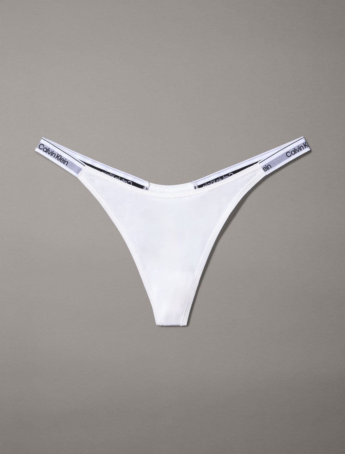 Icon Logo Dipped String Thong - Calvin Klein Underwear