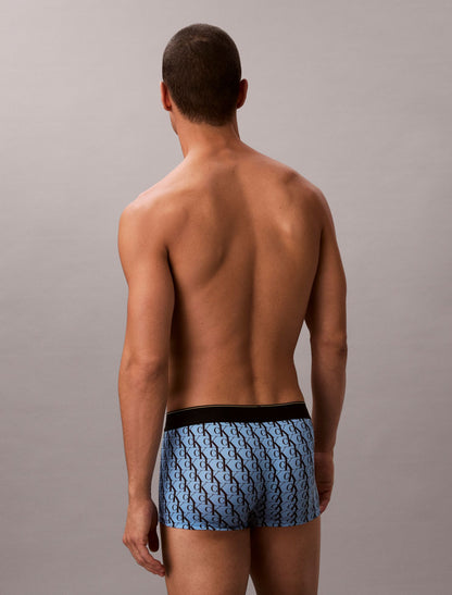 Graphic Monogram Microfiber Stretch Low Rise Trunk - Calvin Klein Underwear
