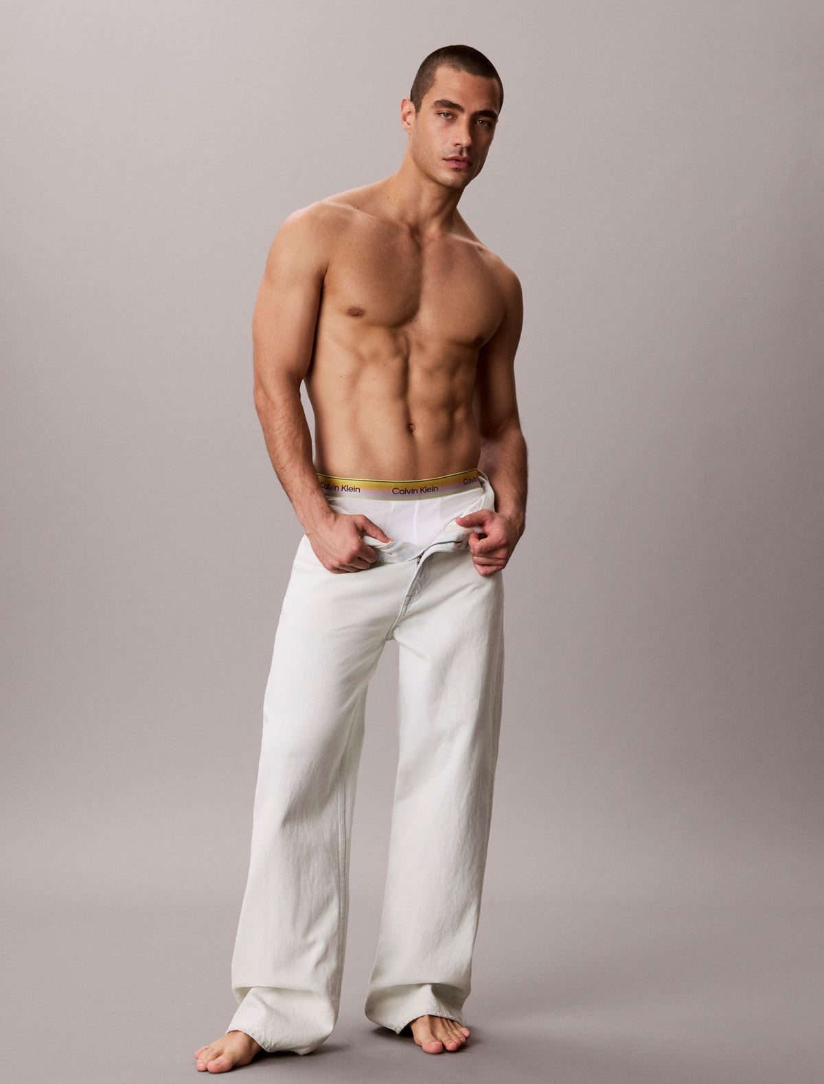 Icon Cotton Stretch Pride Trunk - Calvin Klein Underwear