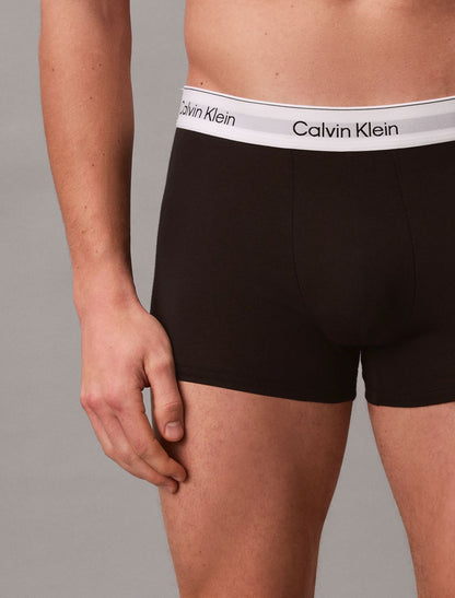 Icon Cotton Stretch 3-Pack Trunk - Calvin Klein Underwear