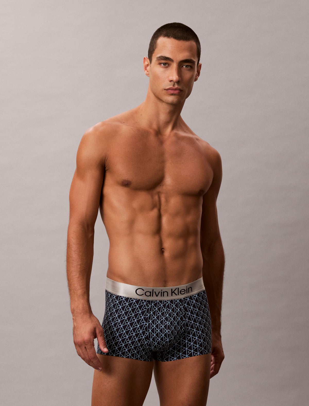 Brushed Microfiber Stretch Low Rise Trunk - Calvin Klein Underwear