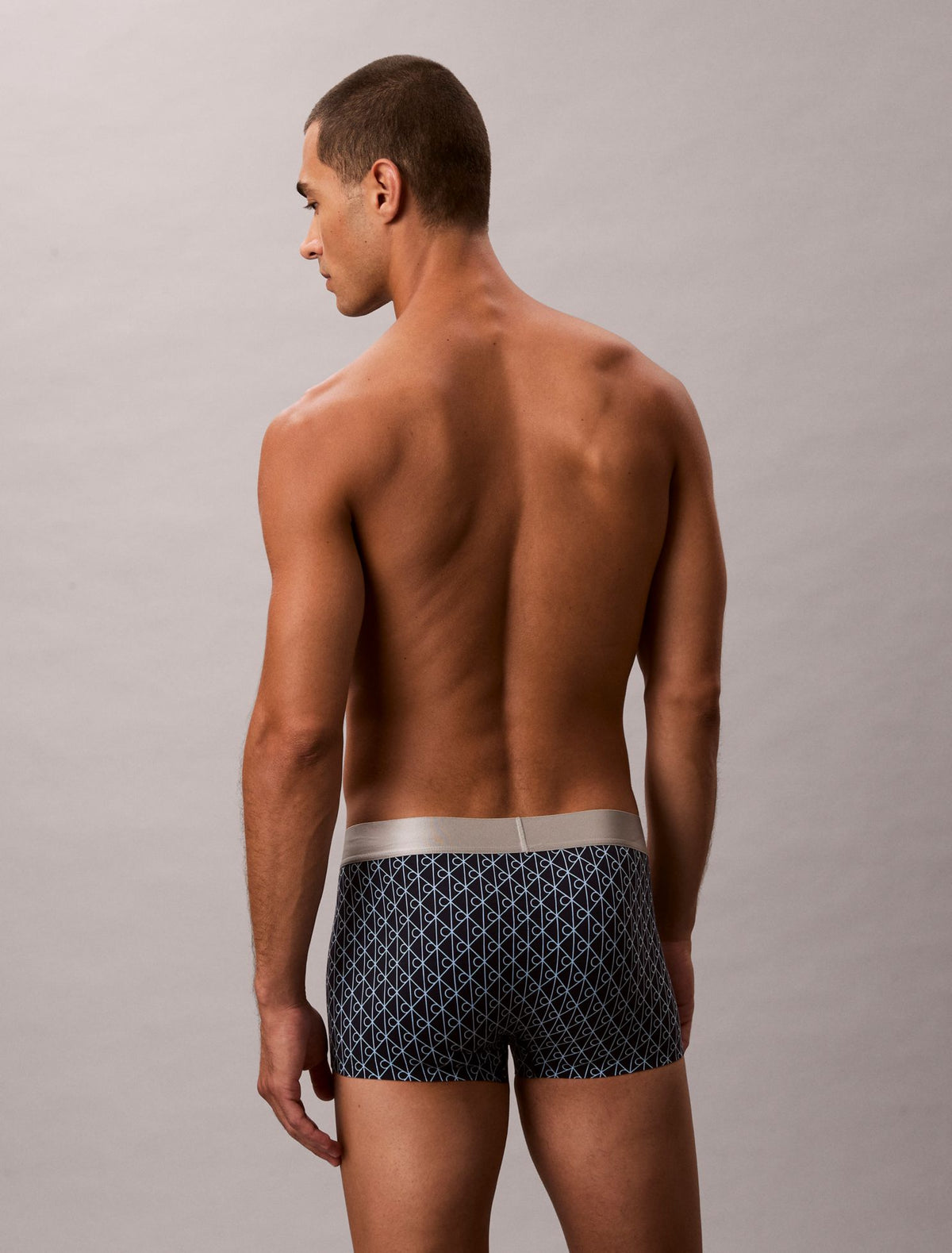 Brushed Microfiber Stretch Low Rise Trunk - Calvin Klein Underwear