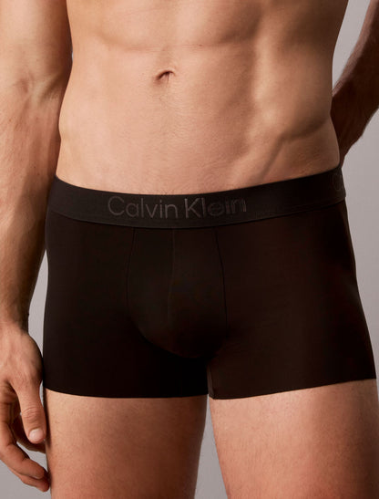 CK Black Microfiber Stretch Low Rise Trunk - Calvin Klein Underwear