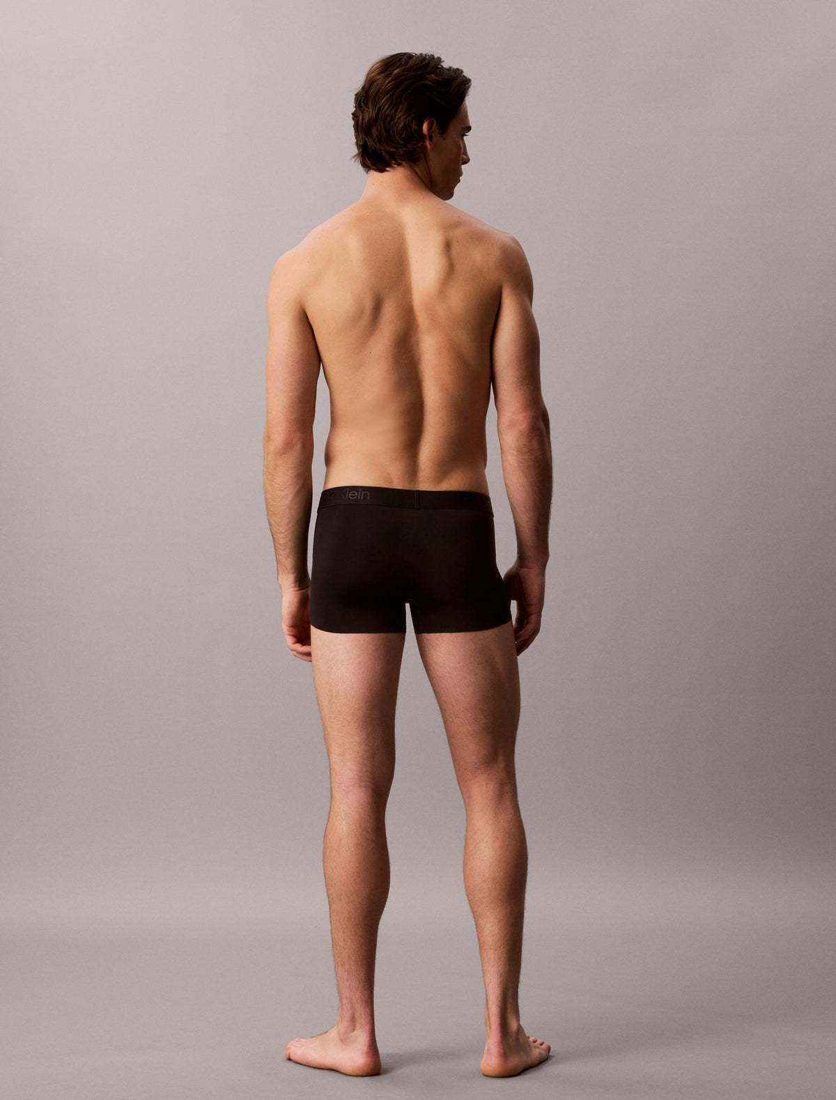 CK Black Microfiber Stretch Low Rise Trunk - Calvin Klein Underwear