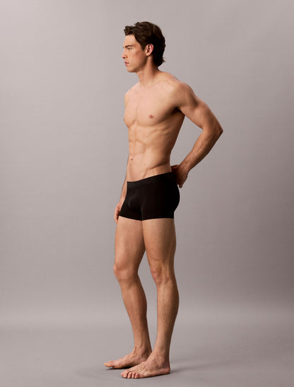 CK Black Microfiber Stretch Low Rise Trunk - Calvin Klein Underwear