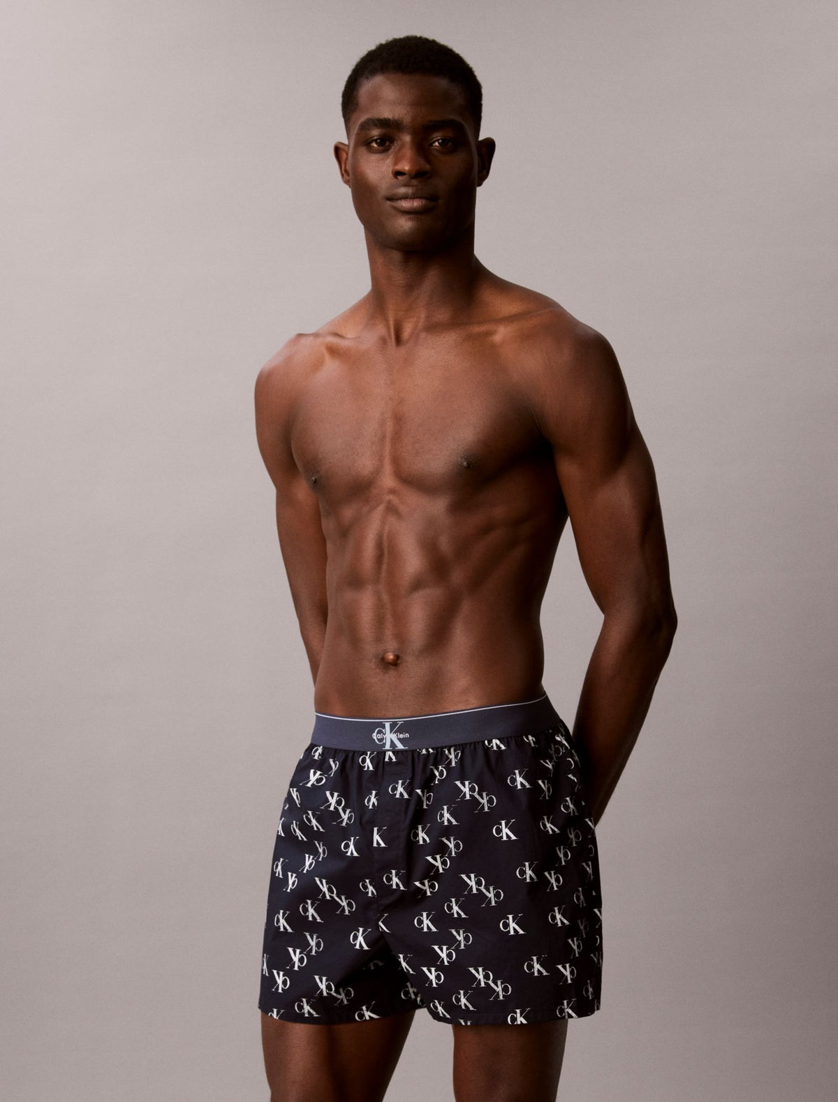 Monogram Logo Slim Boxer - Calvin Klein Underwear