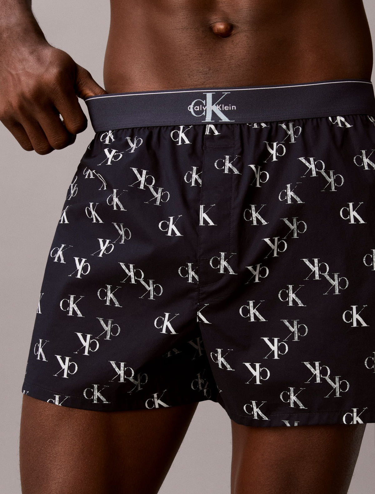 Monogram Logo Slim Boxer - Calvin Klein Underwear