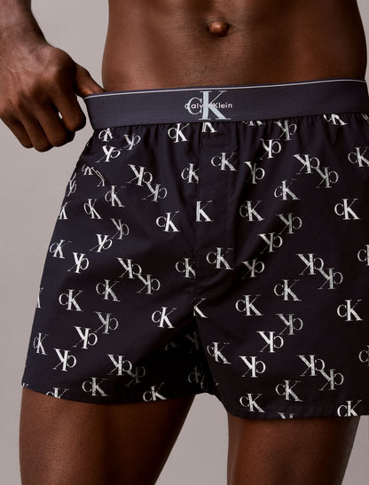 Monogram Logo Slim Boxer - Calvin Klein Underwear