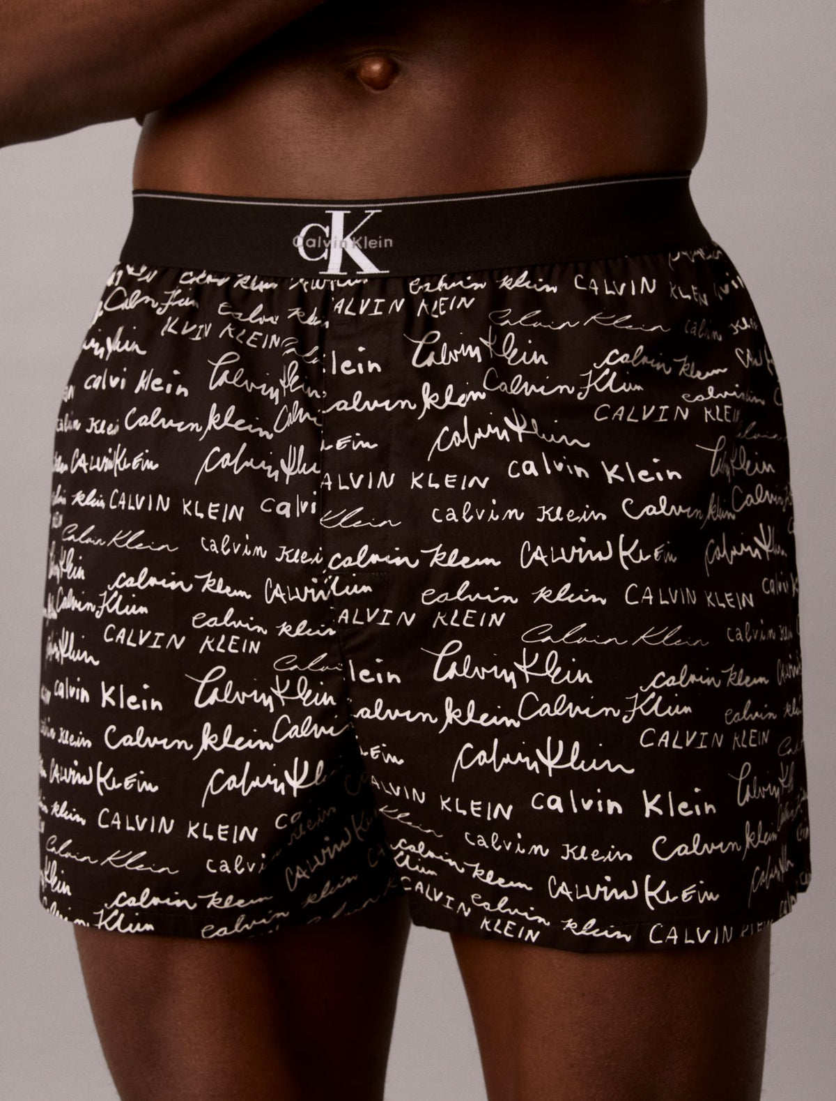 Monogram Logo Slim Boxer - Calvin Klein Underwear