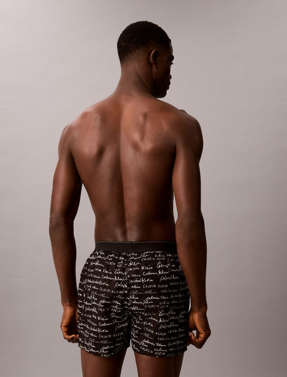 Monogram Logo Slim Boxer - Calvin Klein Underwear