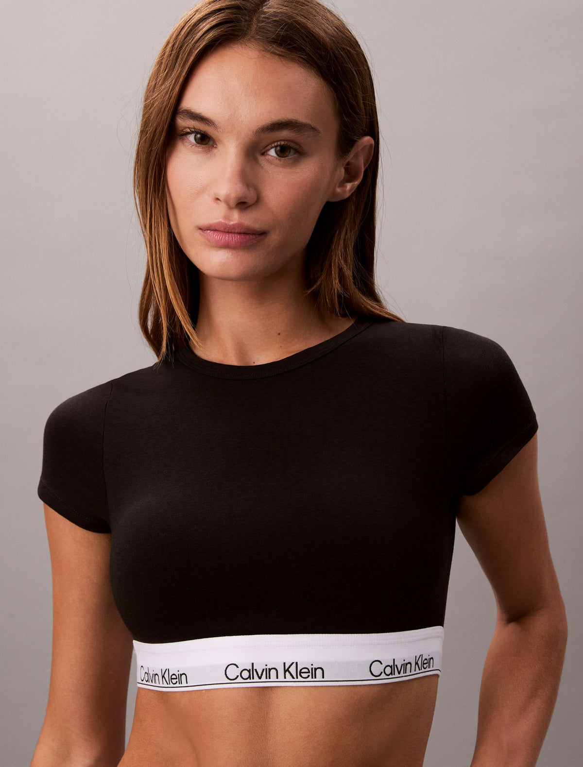 Icon Cotton Modal Lightly Lined T-Shirt Bralette - Calvin Klein Underwear