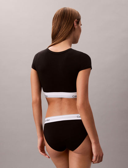 Icon Cotton Modal Lightly Lined T-Shirt Bralette - Calvin Klein Underwear