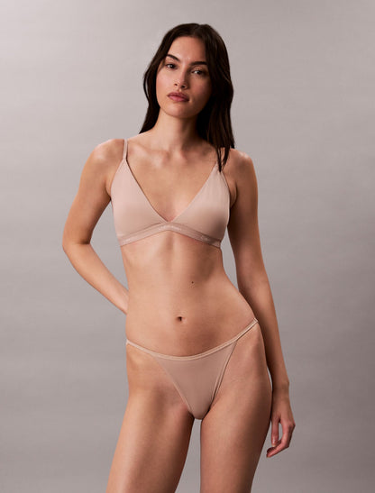 Form to Body Lightly Lined Triangle Bralette - Calvin Klein Underwear