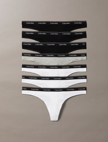 Icon Logo 7-Pack Thong - Calvin Klein Underwear