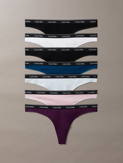 Icon Logo 7-Pack Thong - Calvin Klein Underwear