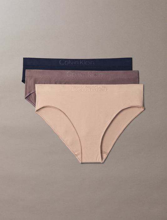 Bonded Flex 3-Pack Mid Rise Bikini - Calvin Klein Underwear