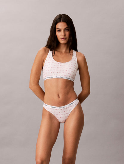 Carousel Cotton Stretch 5-Pack Thong - Calvin Klein Underwear