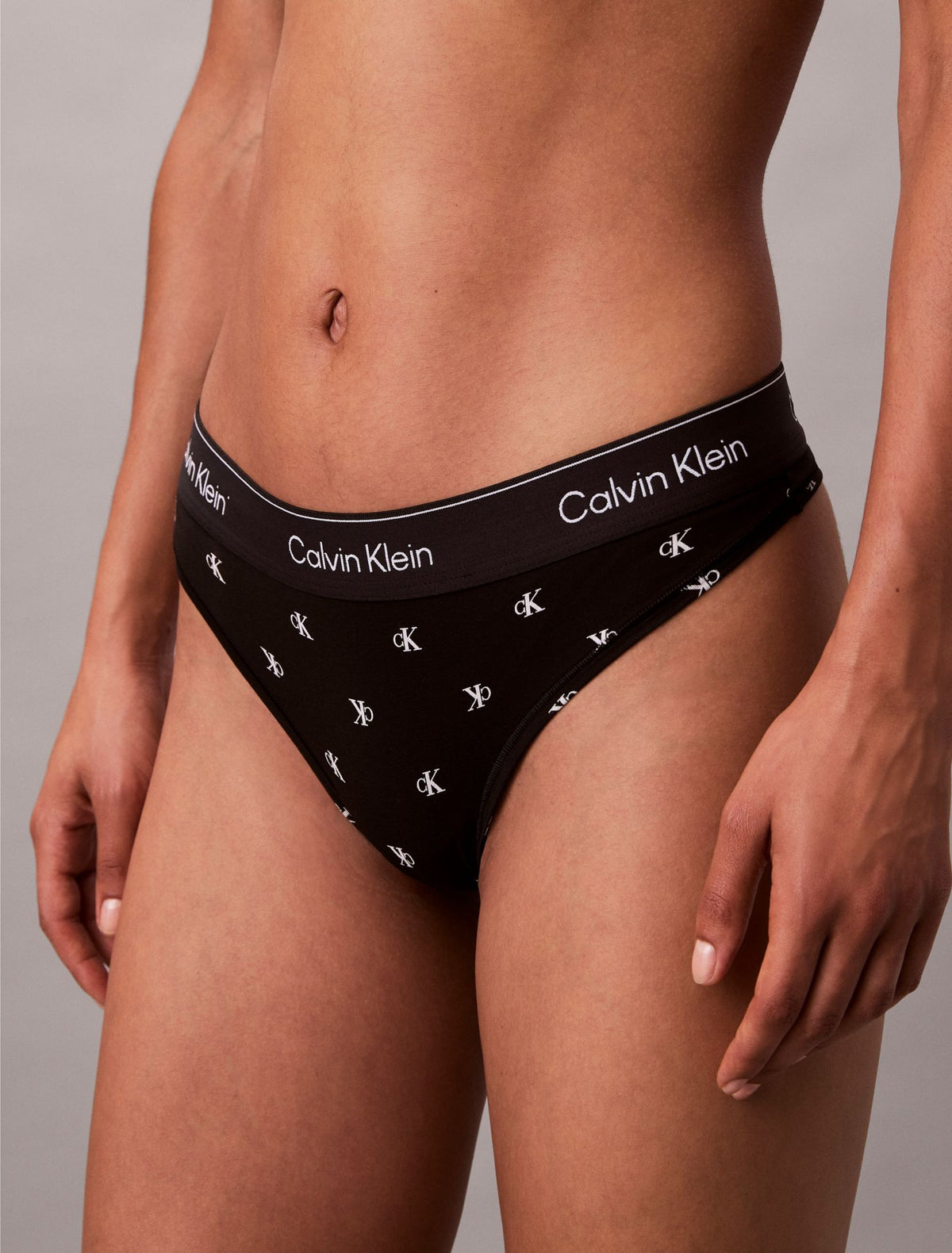 Icon Cotton Modal Thong - Calvin Klein Underwear