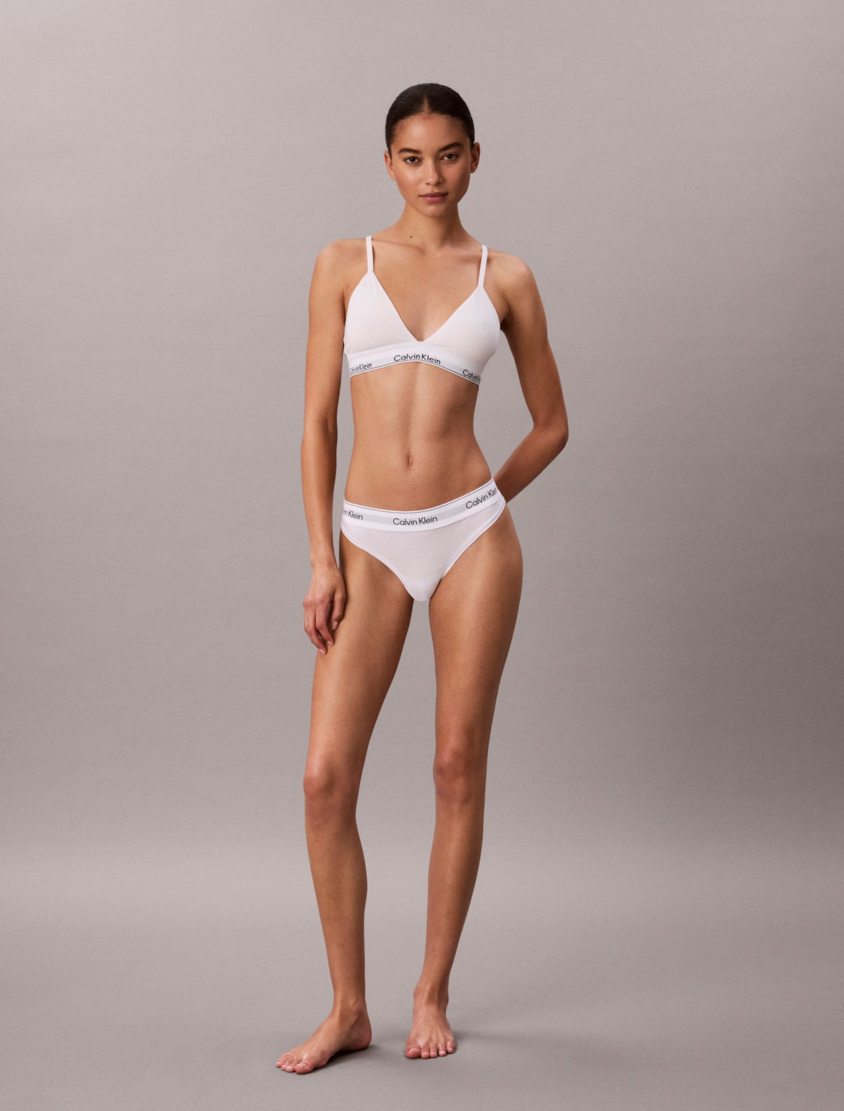 Icon Cotton Modal Thong - Calvin Klein Underwear