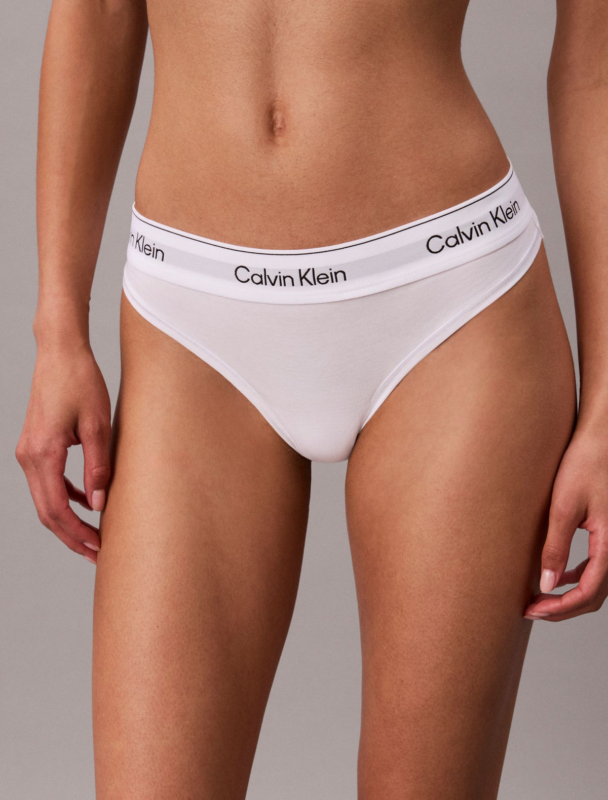 Icon Cotton Modal Thong - Calvin Klein Underwear