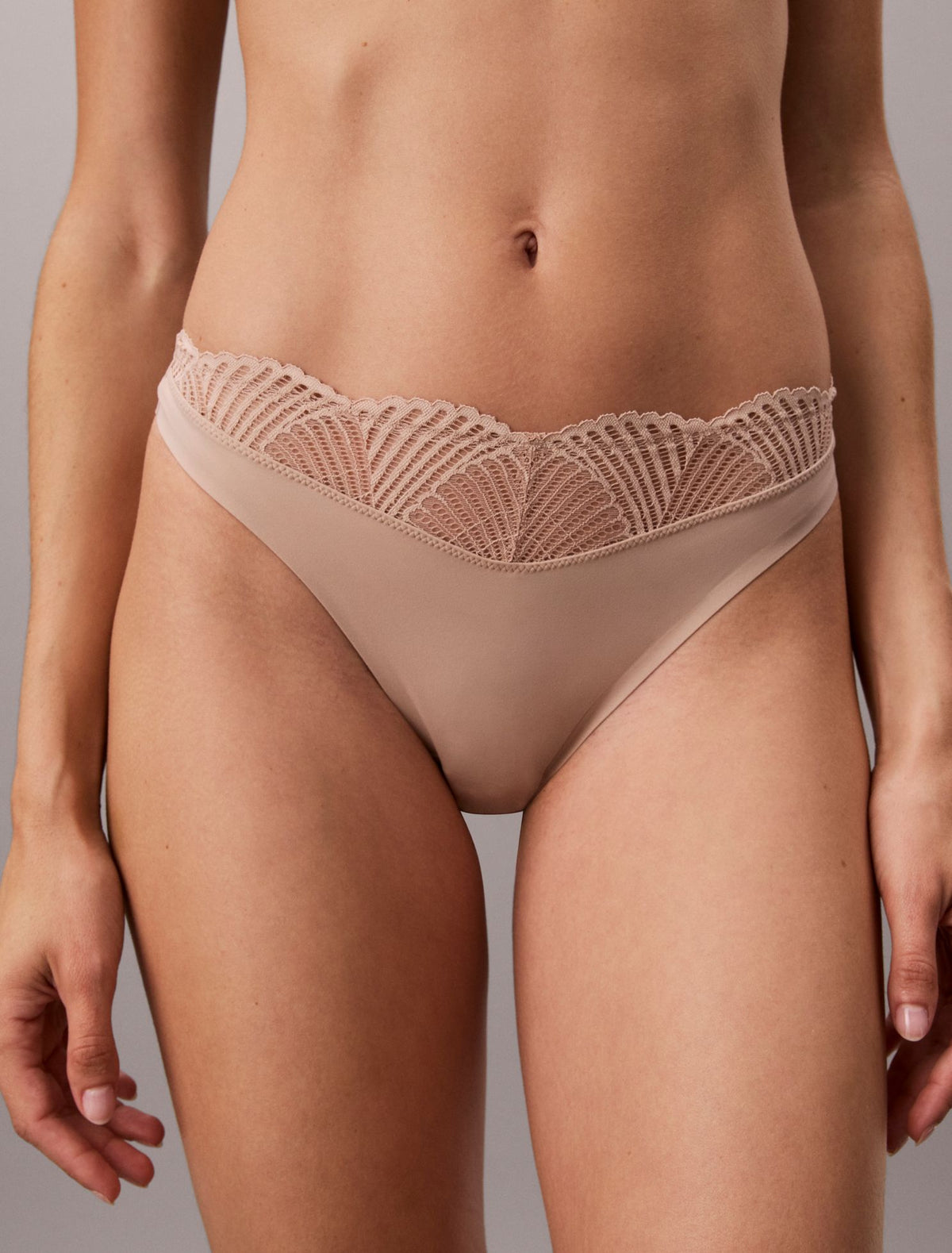 Perfectly Fit Lace Thong - Calvin Klein Underwear
