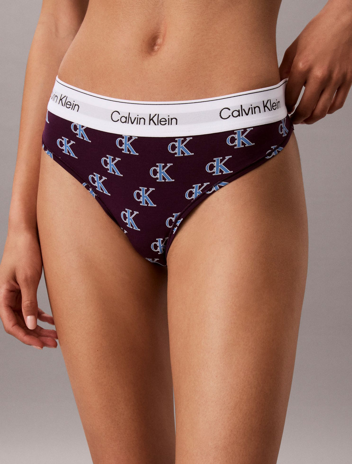 Icon Cotton Modal Thong - Calvin Klein Underwear