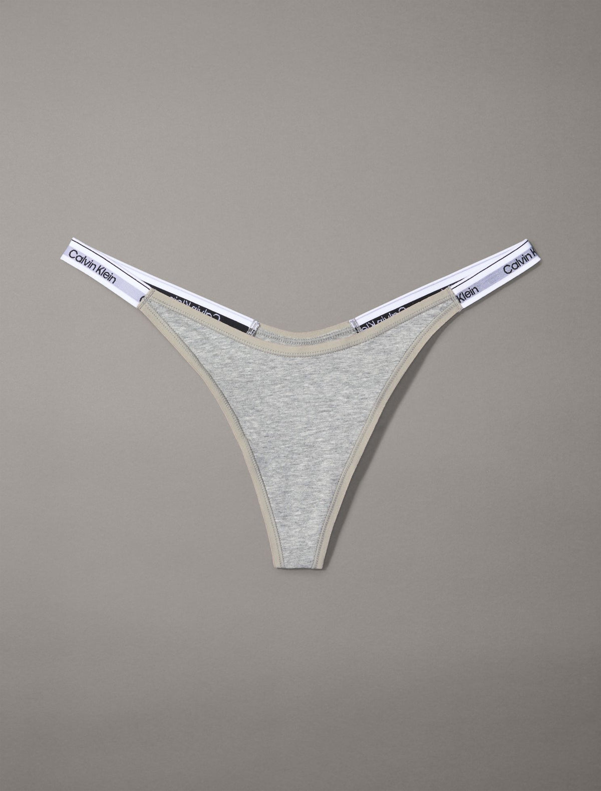 Icon Logo Dipped String Thong - Calvin Klein Underwear