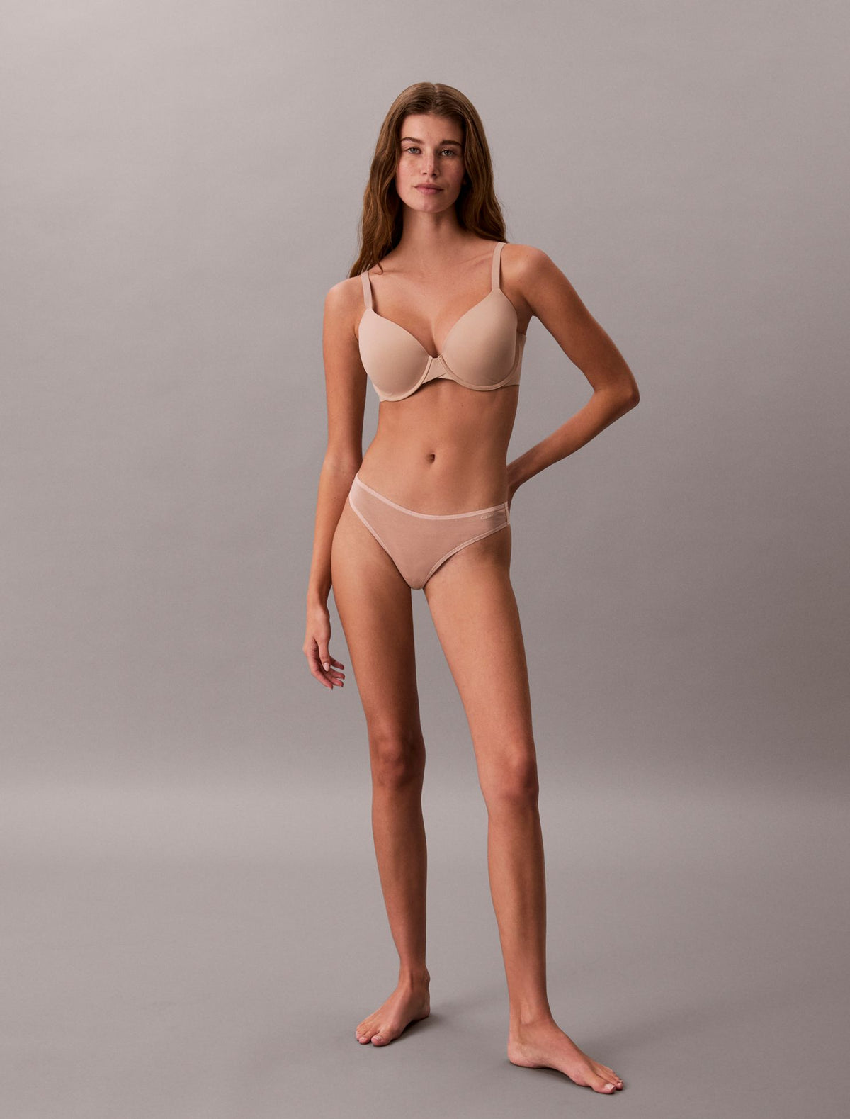 Ideal Cotton Thong - Calvin Klein Underwear
