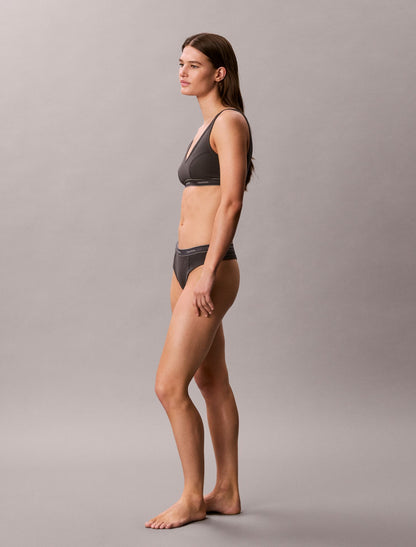 Heritage Cotton Stretch Thong - Calvin Klein Underwear