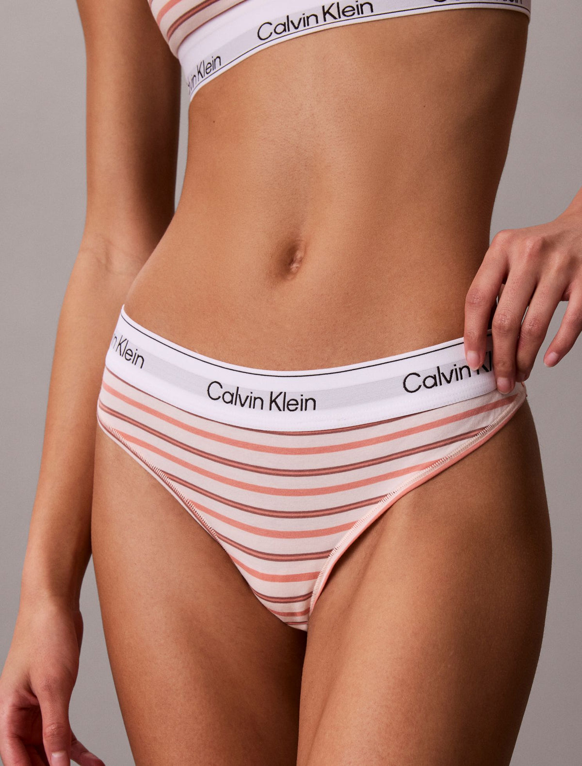 Icon Cotton Modal Thong - Calvin Klein Underwear